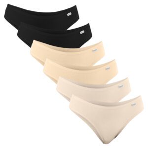 Calcinhas Biquíni Algodão Feminino DelRio - Kit 6