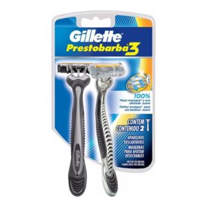 Aparelho Gillette Prestobarba 3 c/2un
