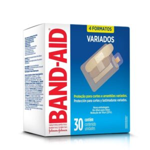 Band-Aid Transparentes Sortidos - 30 Adesivos