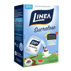 Adoçante Sucralose Linea 100 Sachês 500mg