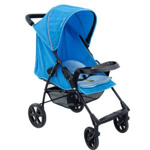 Carrinho de Bebê Galzerano Romano Azul 0-15kg