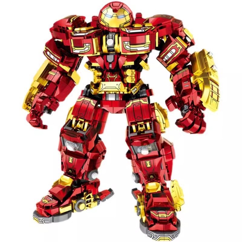 Hulkbuster Mech - Rob? Quebra-Cabe?a STEM 1 Hulkbuster Mech - Robô Quebra-Cabeça STEM