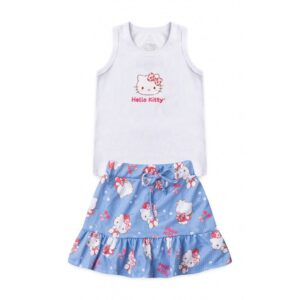Conjunto Infantil Hello Kitty Cerejinhas