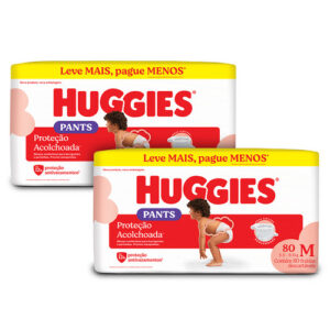 Fralda Huggies Pants M 80 Unidades