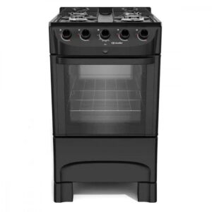 Fogão Mueller 4 Bocas Mesa Esmaltada Preto