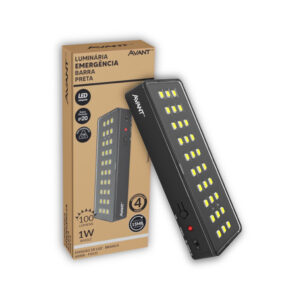 Lampada Led Emergencia Barra 1W 100lm 6000K PF Avant Pro