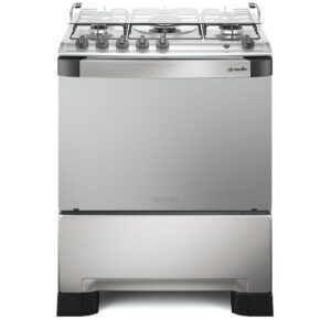 Fogão a Gás 5 Bocas Mueller Decorato Inox Bivolt
