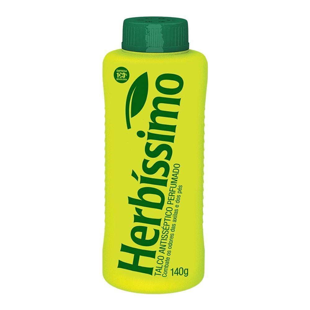 Talco Herb?ssimo Antiss?ptico 140g - Prote??o e Perfume 1 TALCO HERBÍSSIMO ANTISSÉPTICO PERFUMADO COM 140G