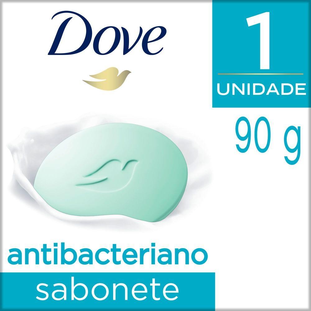 Sabonete Dove Cuidado Antibac 90g - Hidrata e Protege 1 Sabonete Dove Cuidado Antibac 90g - Hidrata e Protege
