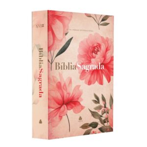 Bíblia Sagrada NVI | Compacta | Capa Dura | Rosa Flor
