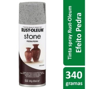 Spray Efeito Pedra Cinza 340g Rust Oleum