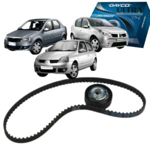 Kit Correia Dentada Tensor para Renault Logan / Sandero / Clio / Symbol - 1.6 8V - K7M (Dayco KTB794)
