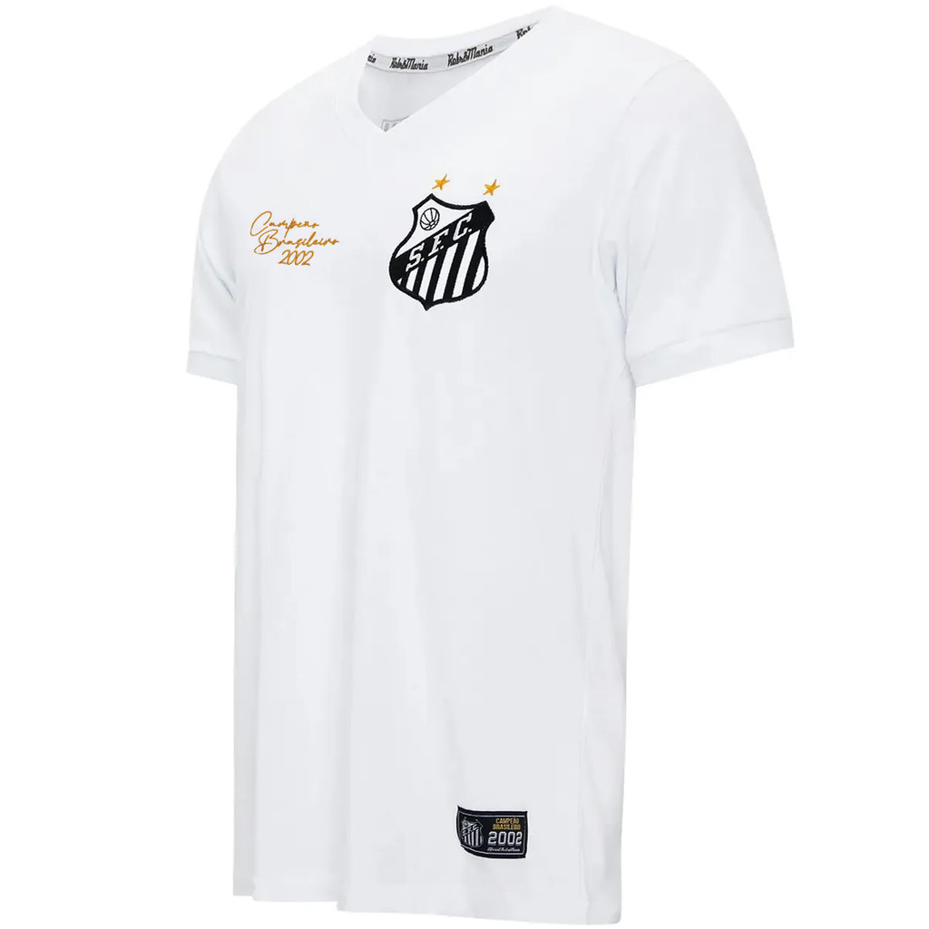 Camisa Santos 2002 Retr? Oficial Masculina 1 Camisa Santos 2002 Retrô Oficial Masculina