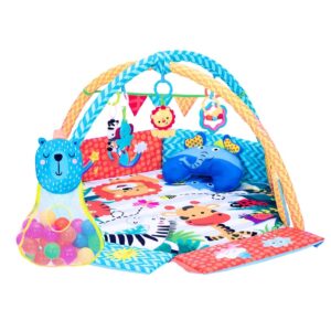 Tapete Ginásio Bebê Maxi Baby Festa Azul