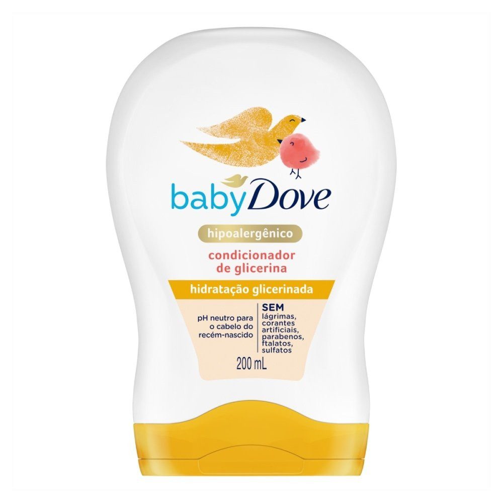 Condicionador Dove Hidrata??o Baby 200ml 1 Condicionador Dove Hidratação Baby 200ml