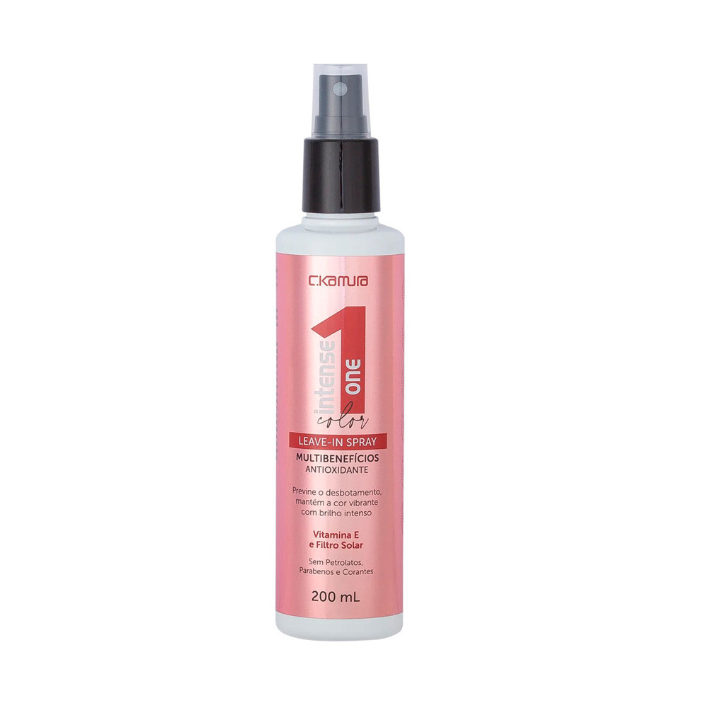 Spray One Color C.Kamura - Prote??o e Brilho 1 Leave-in C.Kamura Spray Intense One Color Multibenefícios 200ml