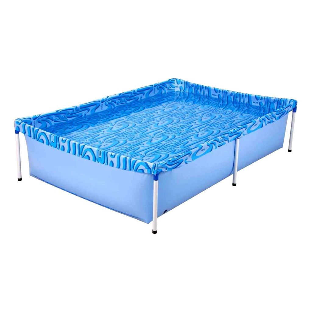 Piscina Retangular Infantil 1000L Port?til 1 Piscina Retangular Infantil 1000L Portátil