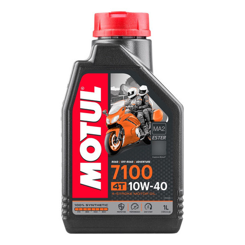 ?leo Moto Motul 7100 10W-40 1L 1 Óleo Moto Motul 7100 10W-40 1L