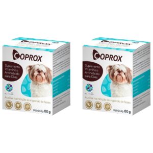 2 Coprox 60g Suplemento P/ Cães Coprofagia Duprat - Nourrie