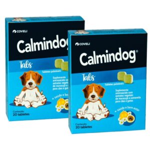 Kit 2 Calmindog Tabs Coveli Supmento Alimentar - 20 Tabletes