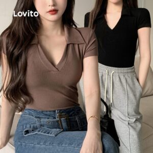 Body LNA Casual Verão Encaixe Slim