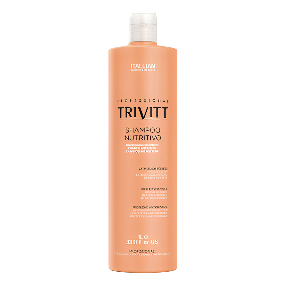 Shampoo Nutritivo Trivitt 1L - Cabelos Saud?veis 1 Shampoo Nutritivo Trivitt Itallian 1 L