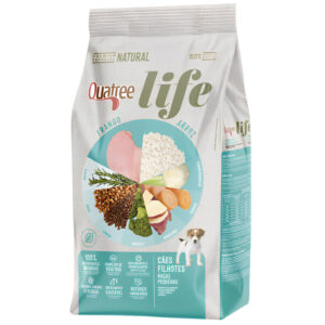 Ração Quatree Life para cães Filhotes Raças Pequenas Frango 10kg