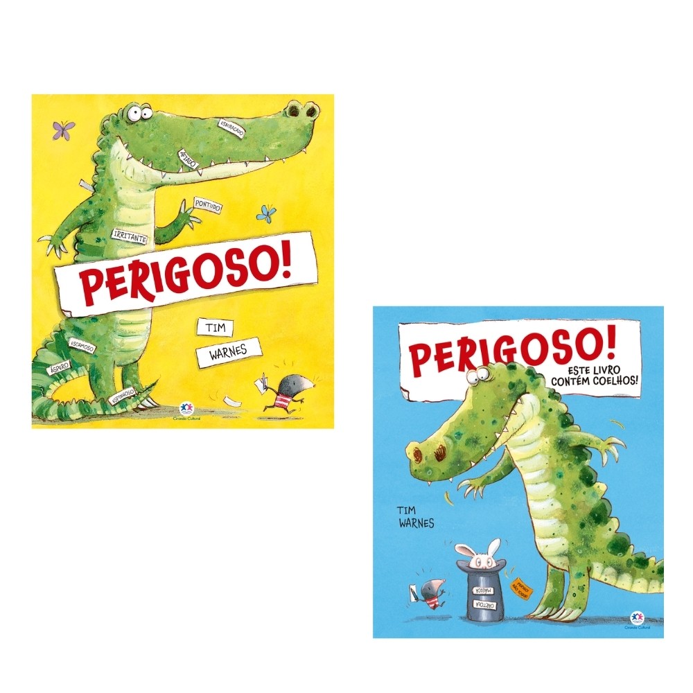 Livro Infantil Perigoso! Bob - Ciranda Cultural 1 Kit - Perigoso! - Livro de história infantil