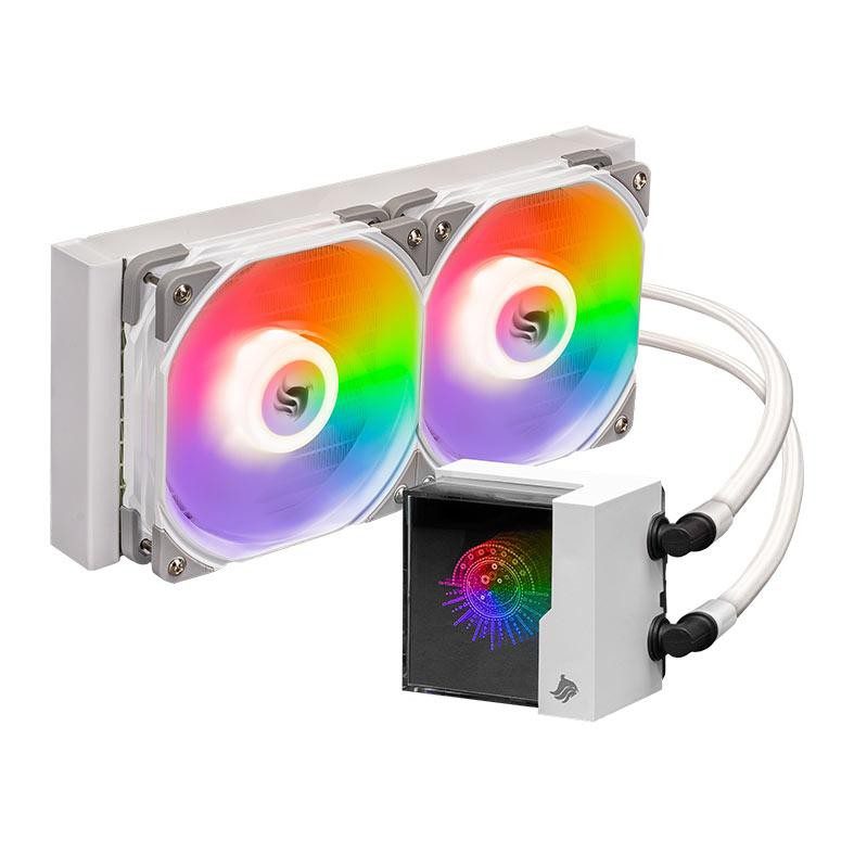 Water Cooler ARGB 240mm Branco Pichau 1 Water Cooler ARGB 240mm Branco Pichau