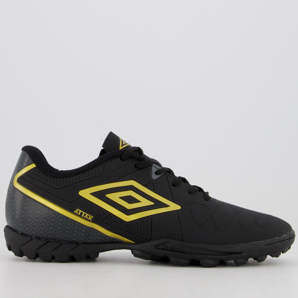 Chuteira Society Umbro Attak Eternal Preta 1 Chuteira Society Umbro Attak Eternal Preta