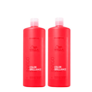 Kit 2 Color Brilliance Shampoo 1L - Wella