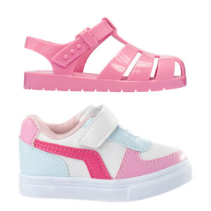 Combo Tenis Infantil Casual mais Sandalia Feminina Funfy kids