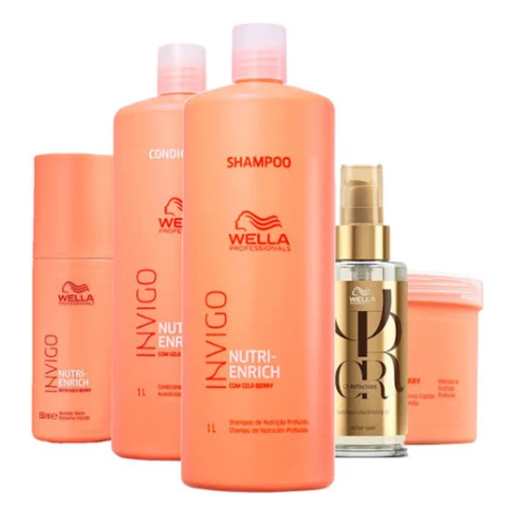 Kit Wella Invigo Nutri-Enrich Cabelos Secos 1 Kit Wella Invigo Nutri-Enrich Cabelos Secos