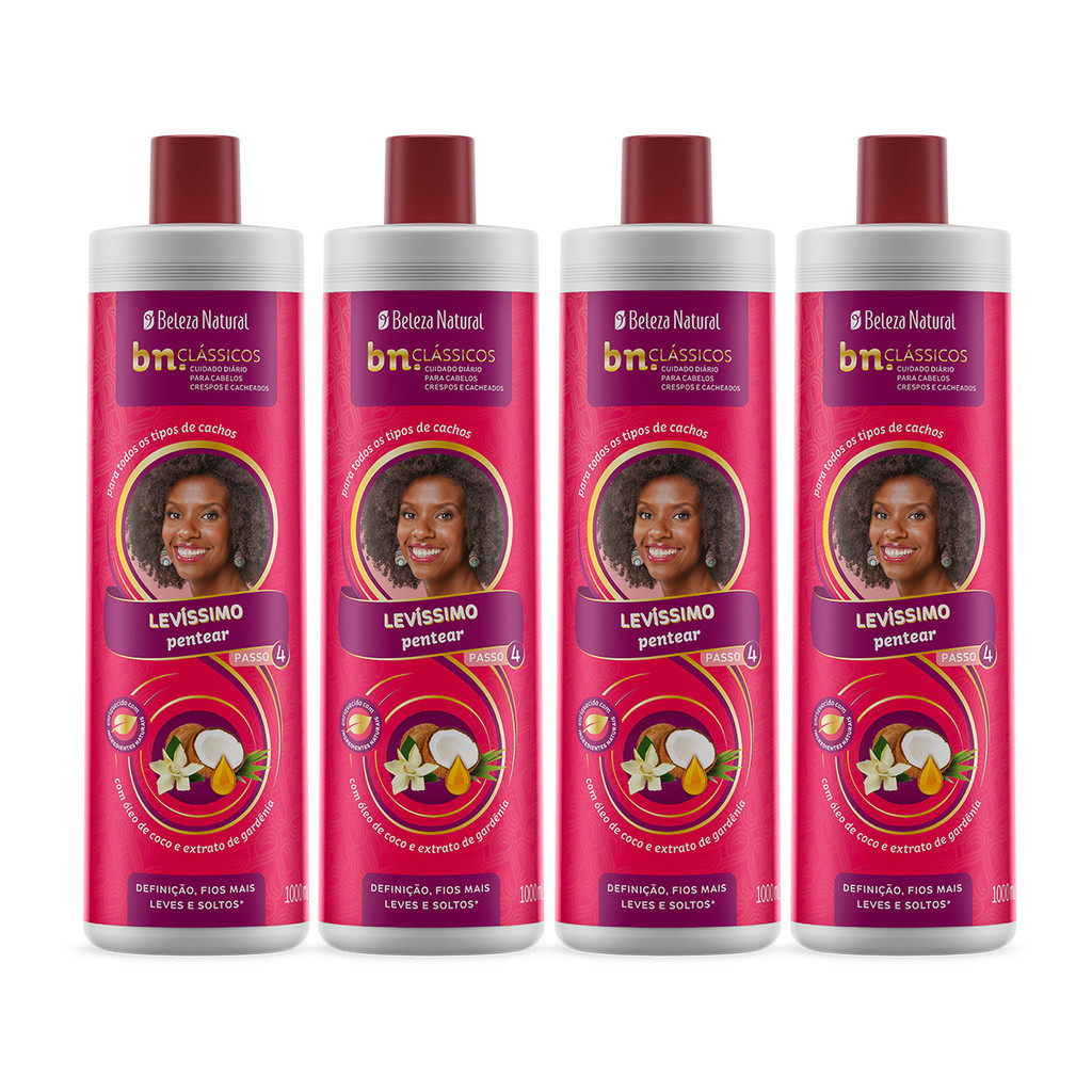 Creme Pentear Cachos Lev?ssimo 1L bn.Cachos 1 Creme Pentear Cachos Levíssimo 1L bn.Cachos