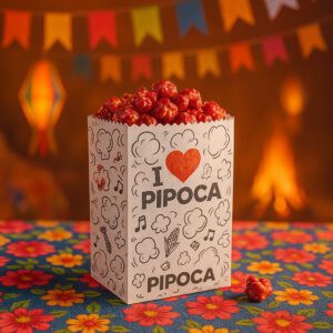 Sacos de Papel para Pipoca Gourmet (100un)