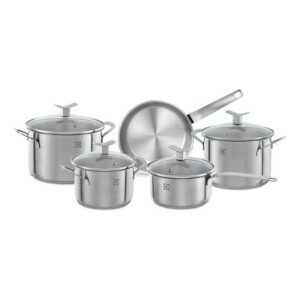 Conjunto de Panelas Inox Electrolux 5 Peças