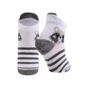 Meia Bebê Antiderrapante Cano Médio