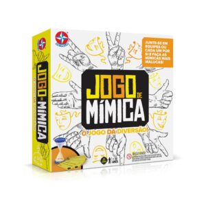 Jogo de Mímica - Cartas e Ampulheta