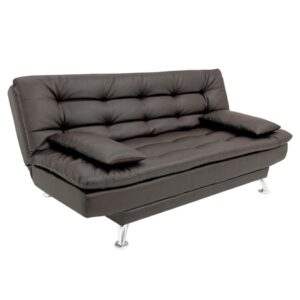 Sofá-Cama 3 Lugares Premium Café
