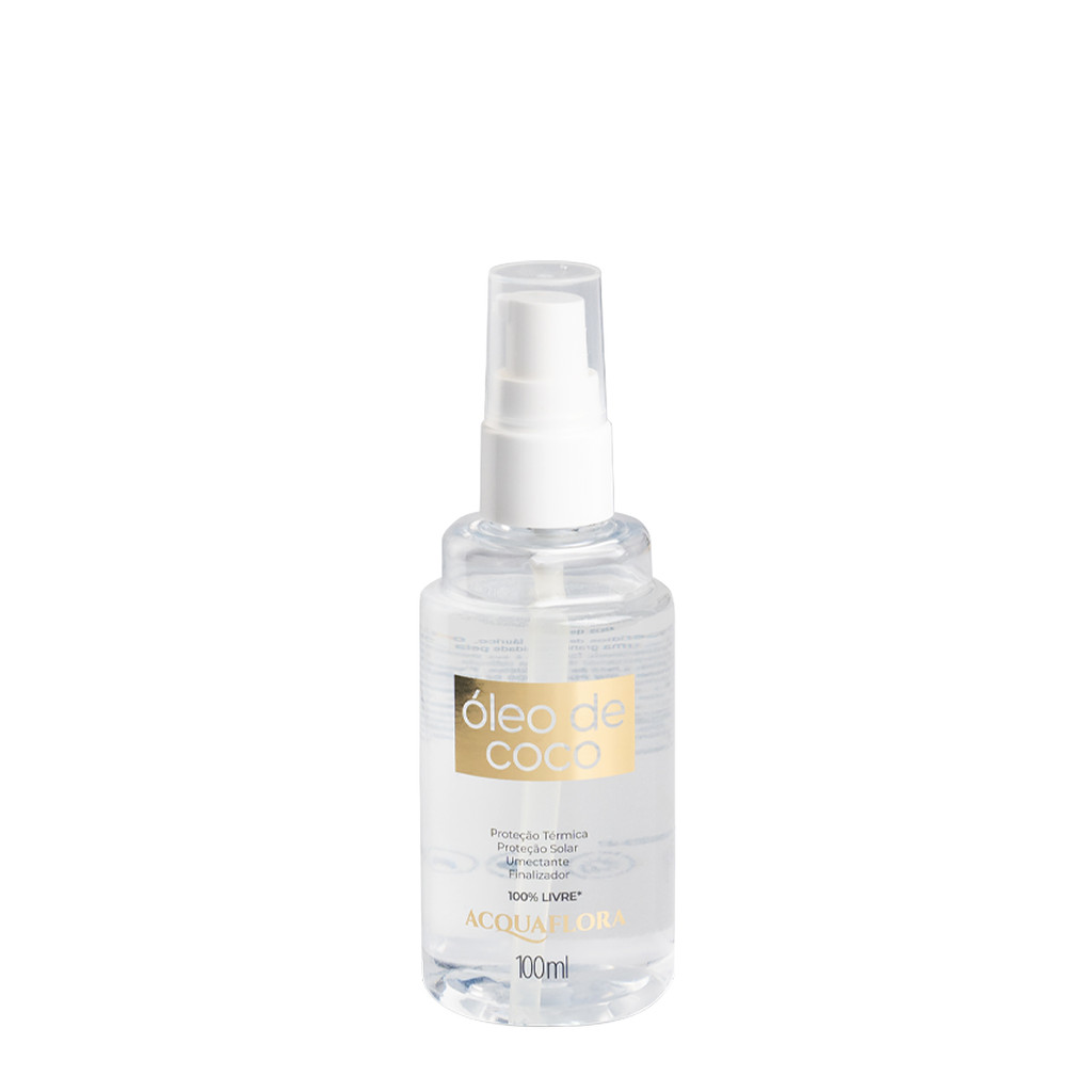 ?leo de Coco Acquaflora 100ml - Finalizador 1 Acquaflora Óleo de Coco - Finalizador Multifuncional 100ml