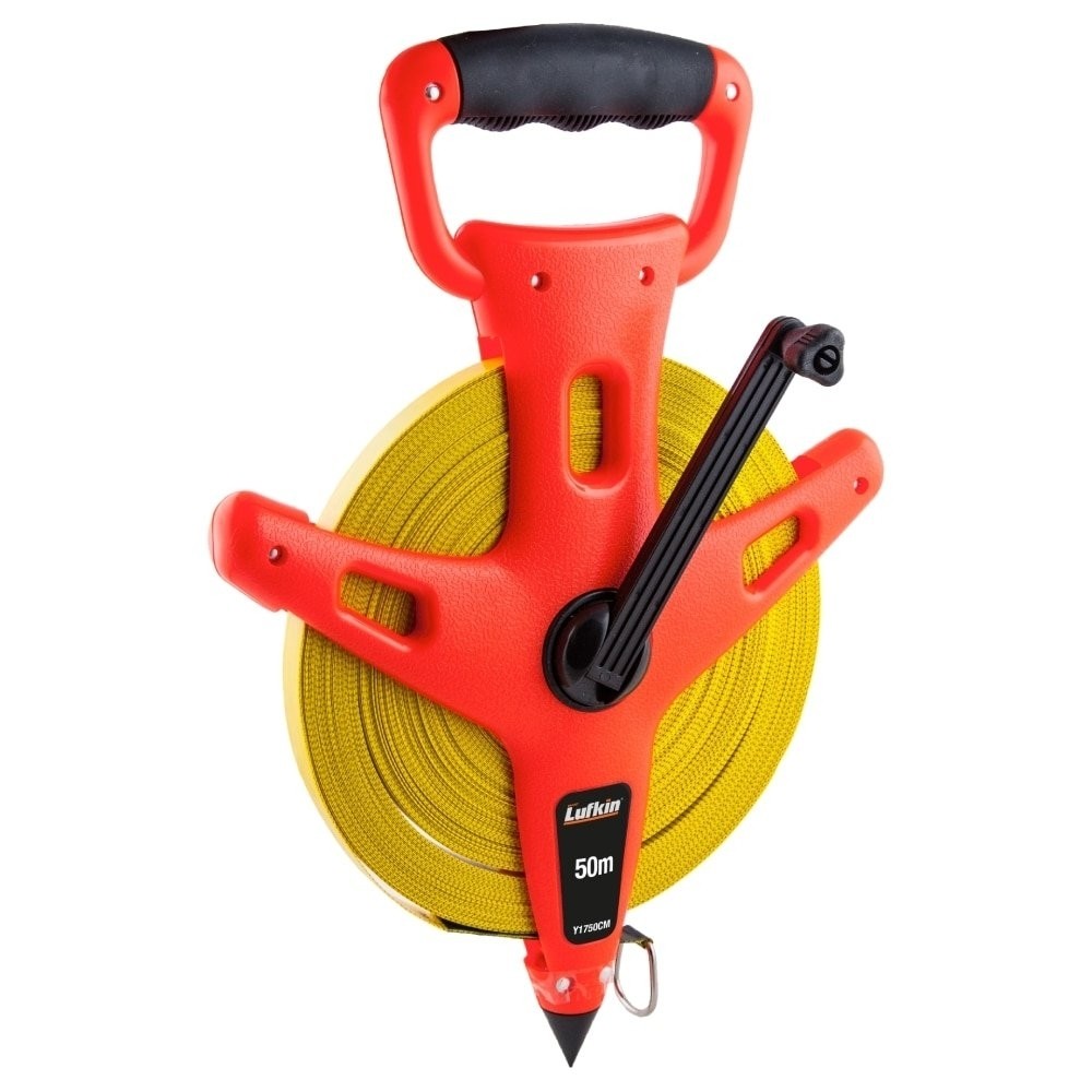 Trena Lufkin 50m Fibra de Vidro Caixa Aberta Y1750CM - Qualidade e Seguran?a para o Trabalho 1 Trena Lufkin 50m Fibra de Vidro Caixa Aberta Y1750CM