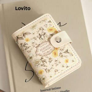 Porta-Cartões Floral Elegante Feminino