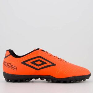 Chuteira Society Umbro Coral Masculino