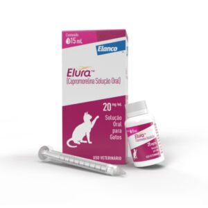 Elura 20mg/mL  Solução Oral para Gatos Frasco 15mL Elanco