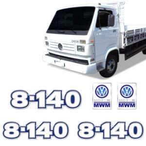 Adesivos Caminhão VW MWM - Kit 8-140