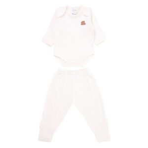 Conjunto Bebê Petutinha Algodão Manga Longa