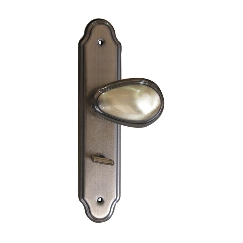 Fechadura Banheiro Stam Golf Oxidada 823010 1 Fechadura Banheiro Stam Golf Oxidada 823010