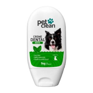 Creme Dental 90g Para Cães e Gatos Sabor Menta - Pet Clean