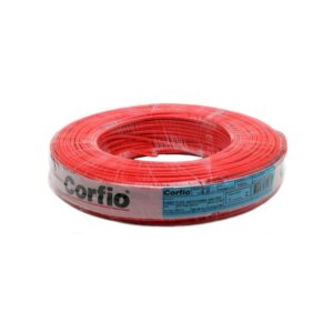 Cabo Flexível Corfio 6mm 100m Vermelho