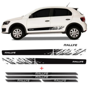 Kit Faixa Gol Rallye + Soleira Resinada